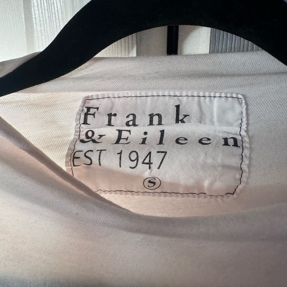 Frank & Eileen Tee Lab Long Sleeve Funnel Neck Tee Ballet Slipper size Small - Picture 10 of 12